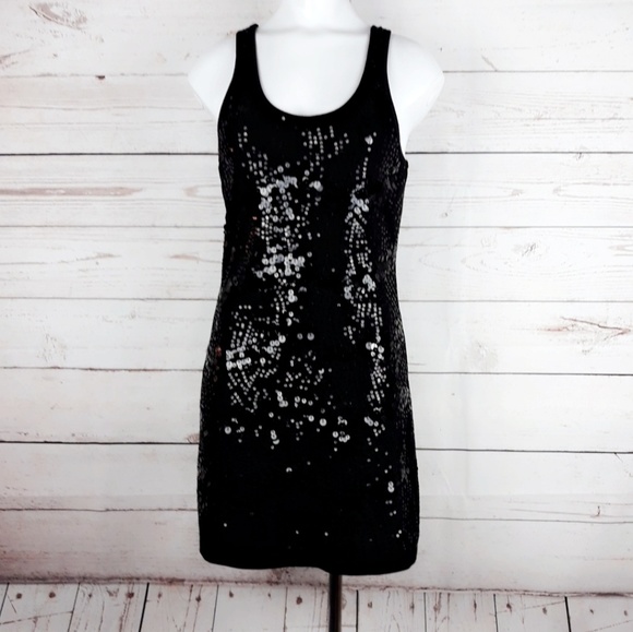 Katia Dresses & Skirts - Katia Black Sequin Stretch Dress